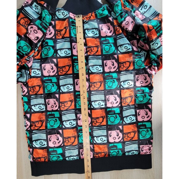 TrukFit Reversible Bomber Style Jacket Size L Colorful Full Zip Little Wayne - Picture 9 of 13